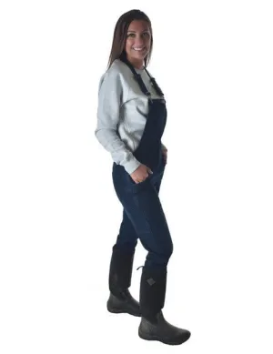 Street Twist Cowgirl Tuff Womens Winter Tuck In Dark Wash Cotton Blend Bib Overall Cowgirl Tuff Womens Winter Tuck In Dark Wash Cotton Blend Bib Overall Go Everywhere