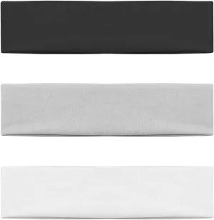 Stretchy Elastic Solid Headbands, Cotton Sports Hairband for Women Girls, Suitable for Yoga, Pilates, Running, Cycling Y6-TLFD