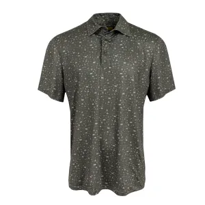 STS Ranchwear Mens Fairway Forest Green/Tan Poly/Spandex S/S Polo Shirt Breathable Mesh Panels STS Ranchwear Mens Fairway Forest Green/Tan Poly/Spandex S/S Polo Shirt Fashionable Pick