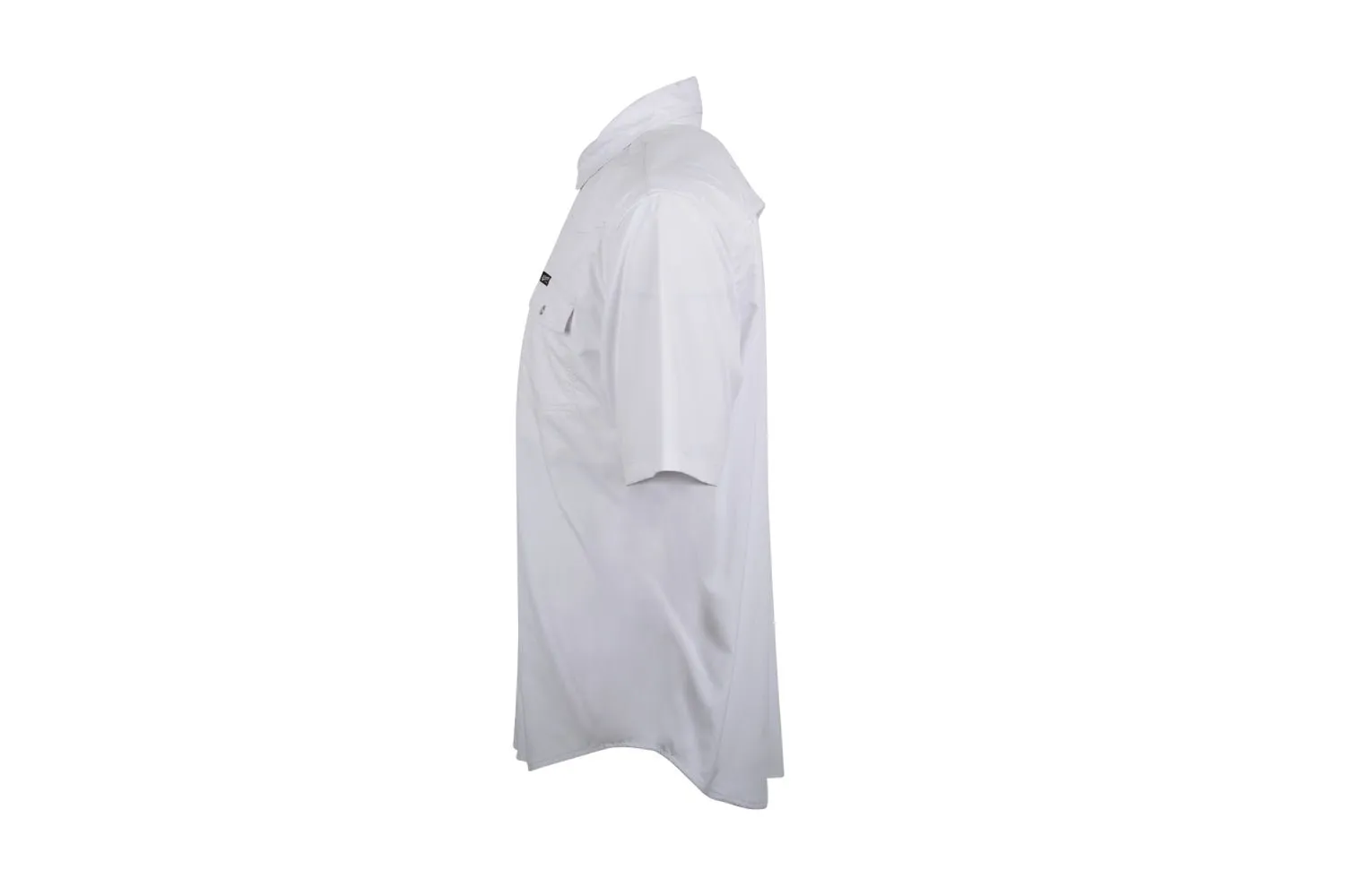 Interview Ready STS Ranchwear Mens Fischer Performance White Nylon/Spandex L/S Shirt