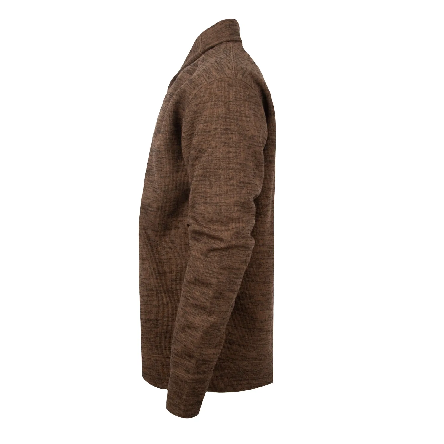 STS Ranchwear Mens Olathe Heather Chocolate 100% Polyester Pullover Sweater Trendy Fashion