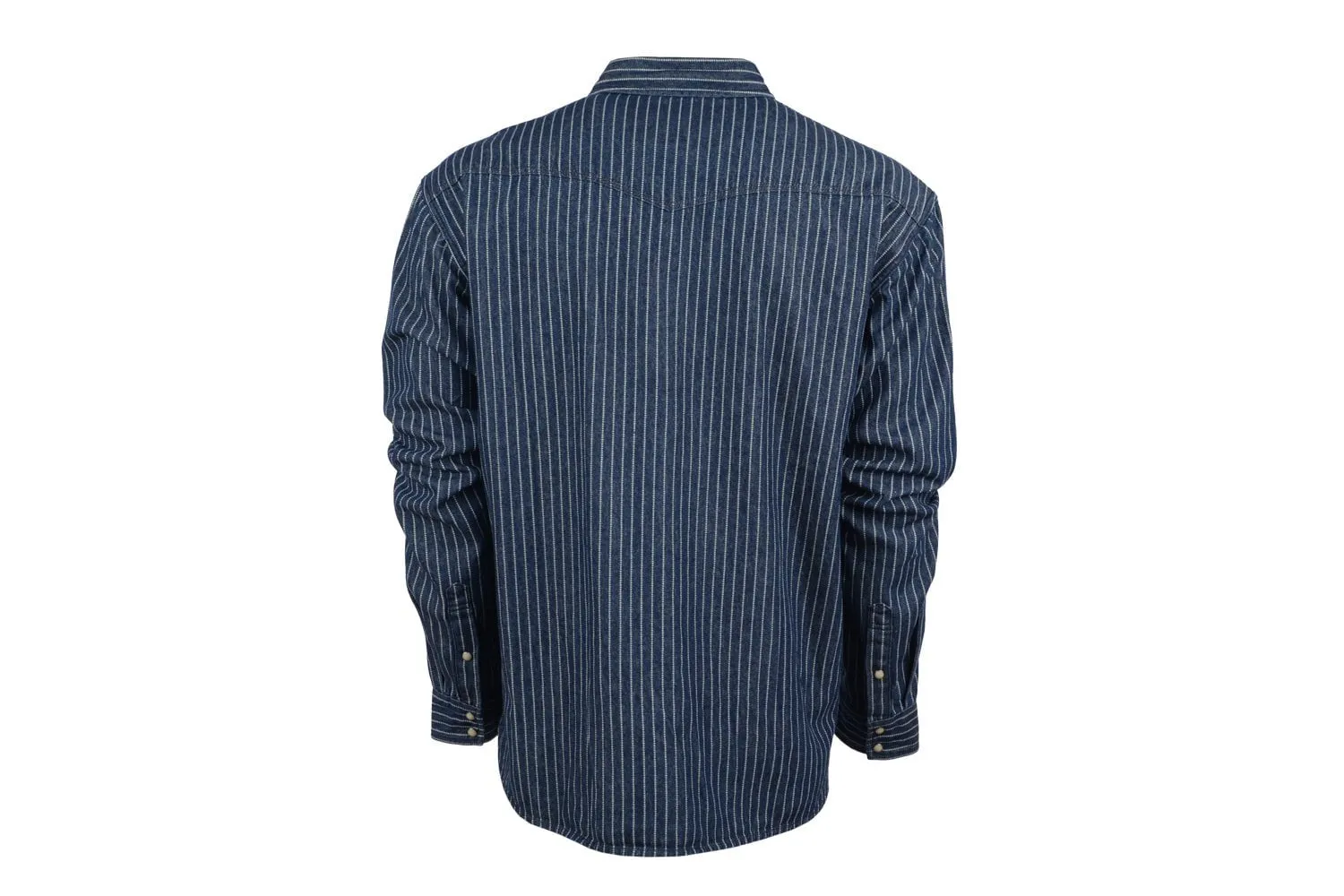 STS Ranchwear Mens Railroad Pinstripe Denim 100% Cotton L/S Shirt Unisex Choice