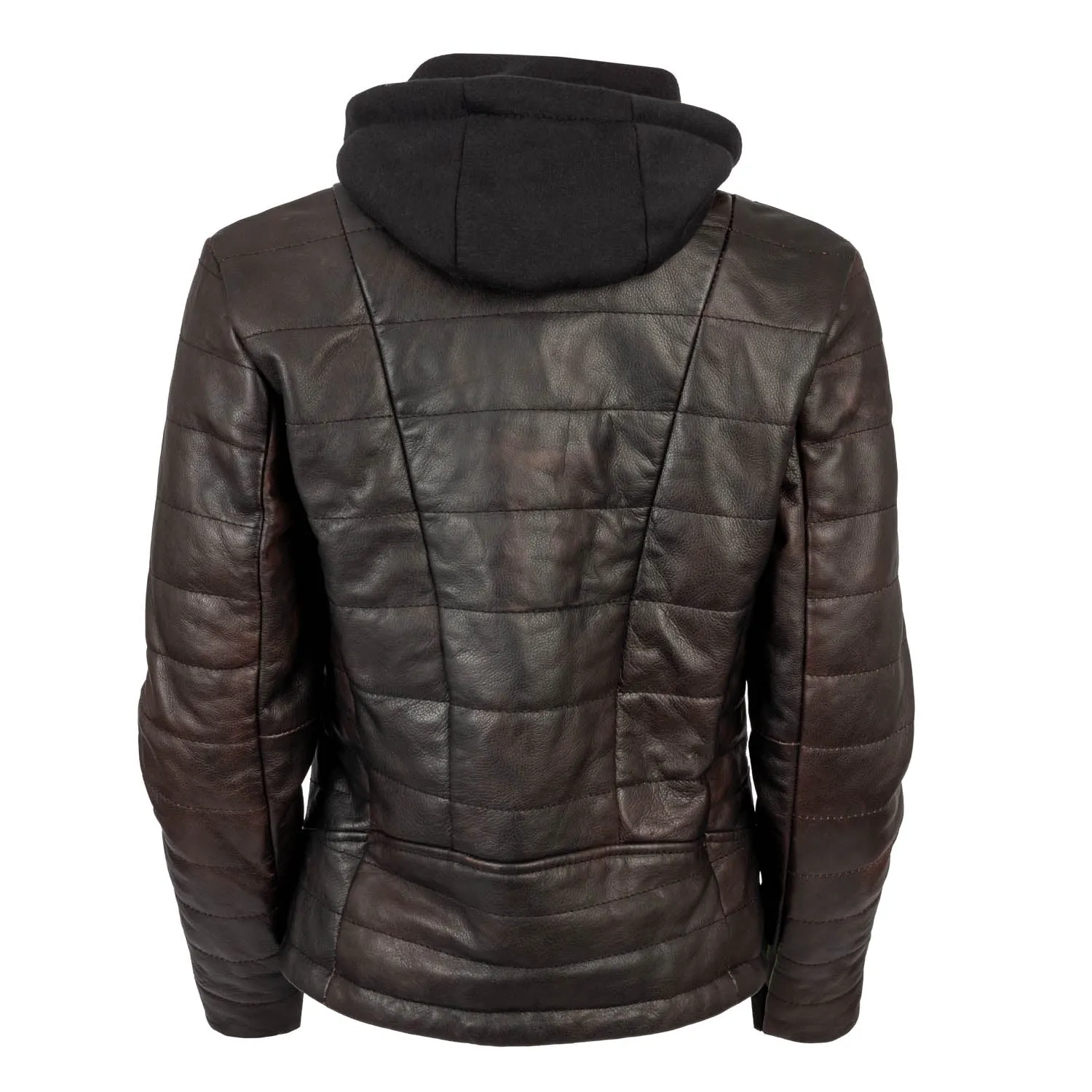 Smooth Comfort Perfect Basic STS Ranchwear Womens Amberly Black Cherry Leather Jacket