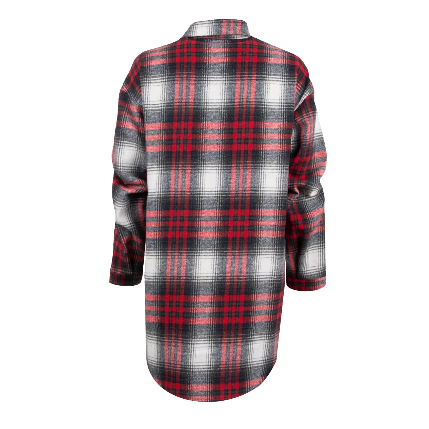 STS Ranchwear Womens Bailey Shirt Americana Plaid 100% Polyester Fleece Jacket All Around