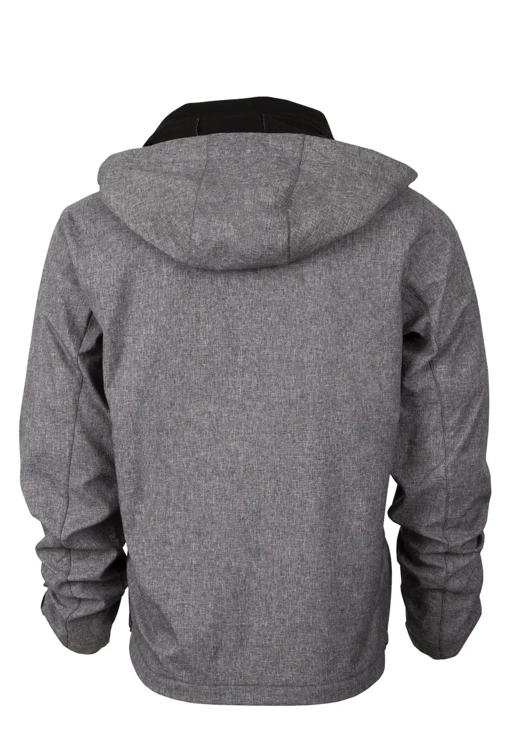 All Round Piece STS Ranchwear Womens Barrier Light Heather Grey Polyester Softshell Jacket