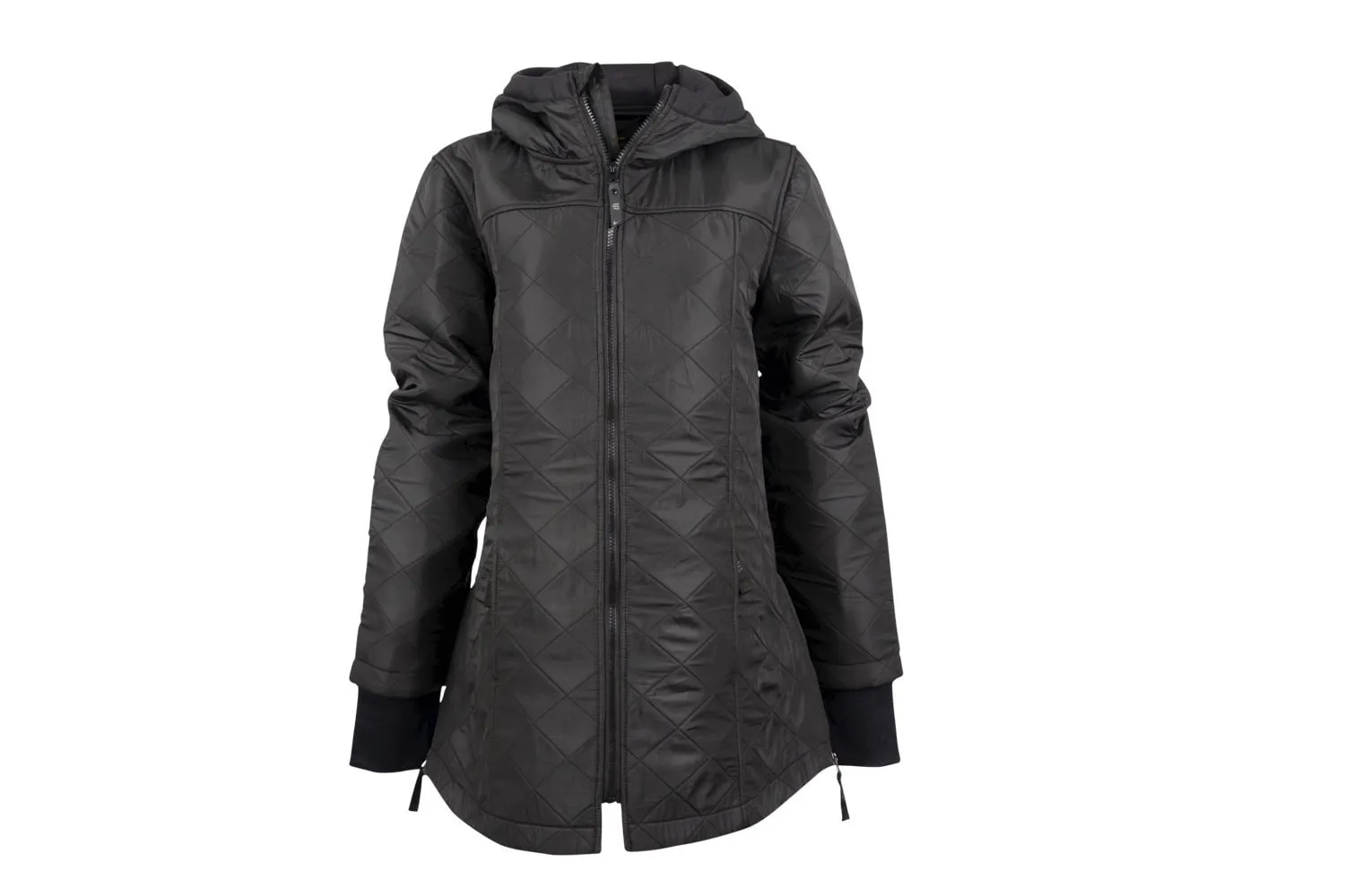 Relaxed Thigh Cut Office Wear Casual STS Ranchwear Womens Blakely Black 100% Polyester Insulated Jacket