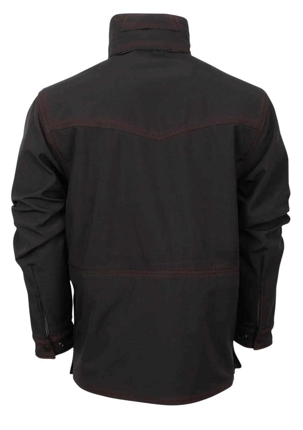Creative Look Work Ready Lightweight Eco Friendly Denim STS Ranchwear Womens Brazos Enzyme Black Polyester Softshell Jacket