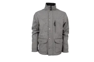 STS Ranchwear Womens Brazos Heather Gray Polyester Softshell Jacket Edgy Wear Casual Edge STS Ranchwear Womens Brazos Heather Gray Polyester Softshell Jacket
