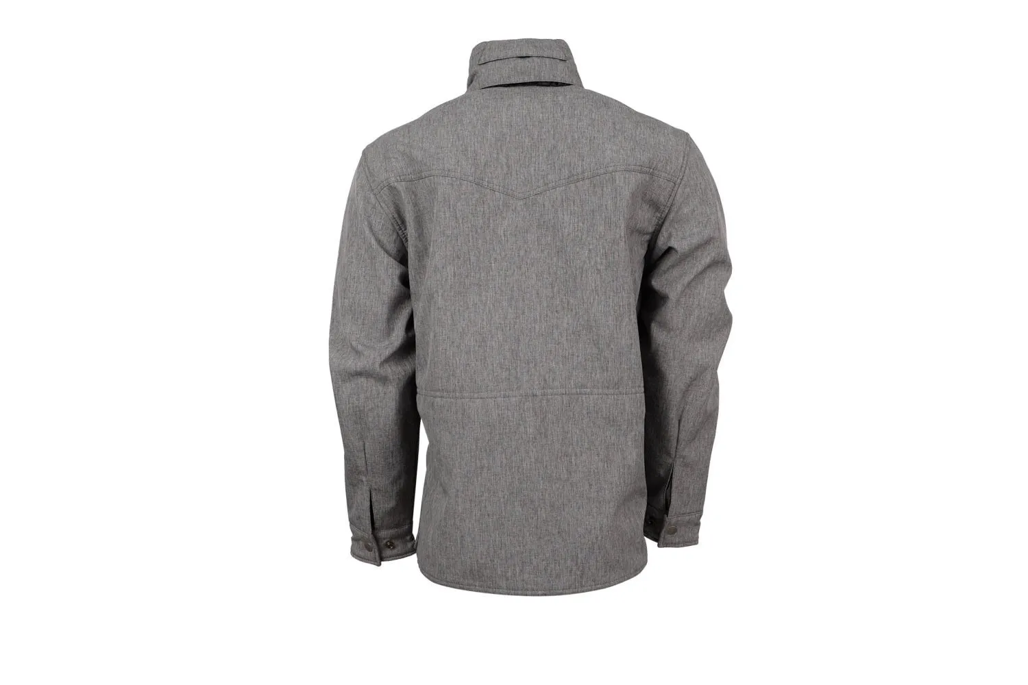 STS Ranchwear Womens Brazos Heather Gray Polyester Softshell Jacket Traveler Gear Earthy