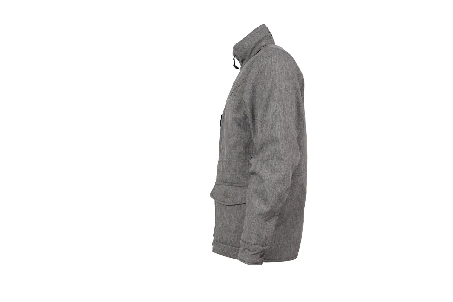 Perfect for All STS Ranchwear Womens Brazos Heather Gray Polyester Softshell Jacket