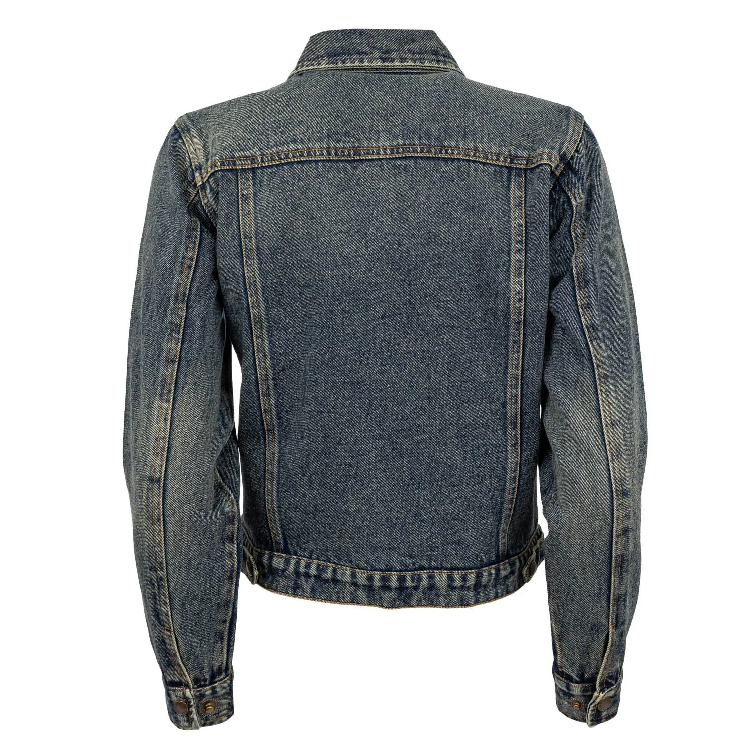 STS Ranchwear Womens Caprock Denim 100% Cotton Denim Jacket High Rise