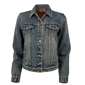 STS Ranchwear Womens Caprock Denim 100% Cotton Denim Jacket Premium Vibe STS Ranchwear Womens Caprock Denim 100% Cotton Denim Jacket Evening Stroll Comfy Urban Ready