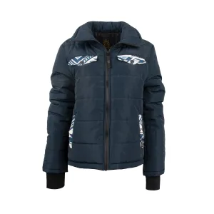 STS Ranchwear Womens Crazy Jane Navy 100% Polyester Softshell Jacket Luxury Touch Smart Casual Fashionable Look STS Ranchwear Womens Crazy Jane Navy 100% Polyester Softshell Jacket