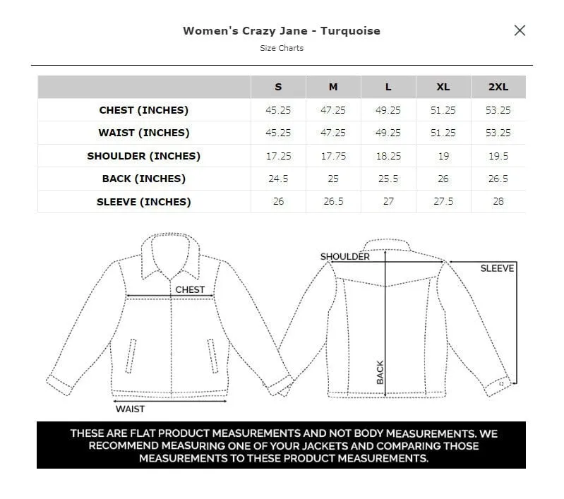 STS Ranchwear Womens Crazy Jane Turquoise Polyester Softshell Jacket Functional Wear