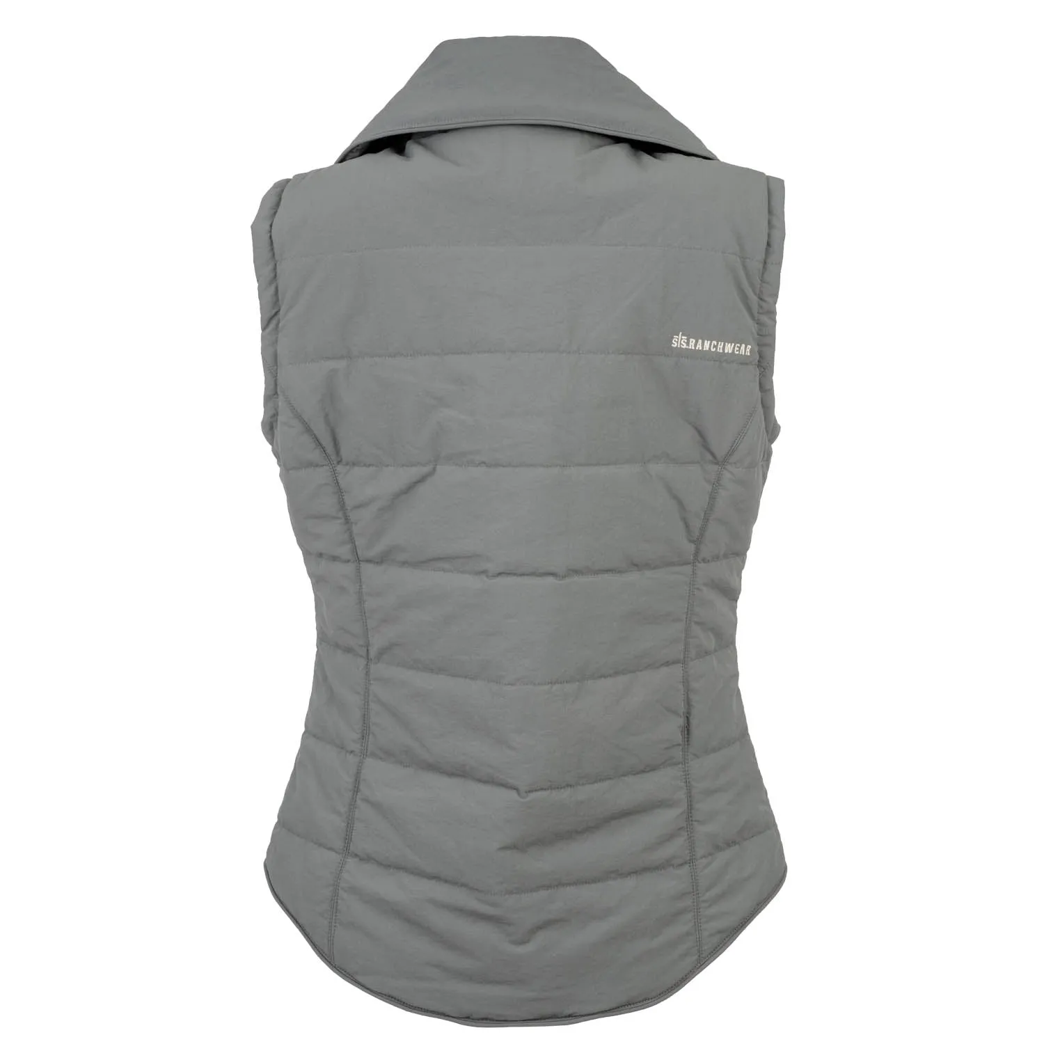 STS Ranchwear Womens Holly Sage 100% Polyester Softshell Vest Stretch Fit Denim Easy Essentials