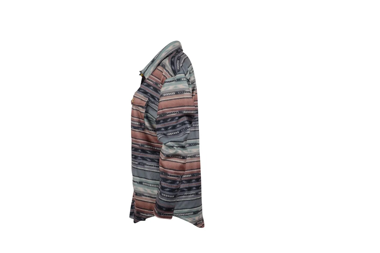 Slim Silhouette Fashion Fit Design STS Ranchwear Womens Isla Multi-Color 100% Polyester Fleece Jacket