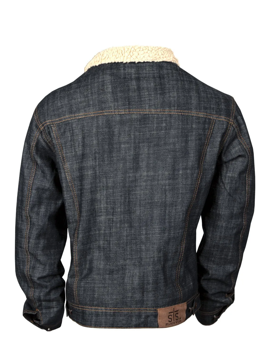 STS Ranchwear Womens Riggins Classic Denim 100% Cotton Cotton Jacket Laser Cut Edges