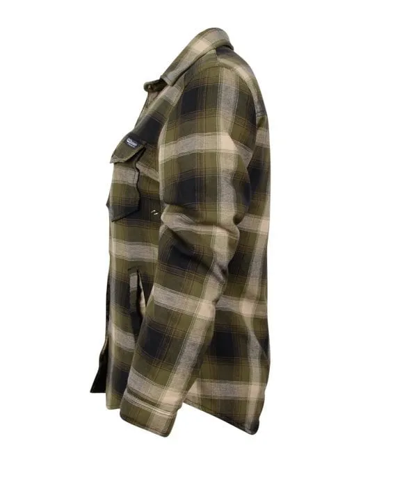 STS Ranchwear Womens Trapper Shirt Green/Navy Plaid 100% Polyester Cotton Jacket Daily Wear Festival Outfit High Rise