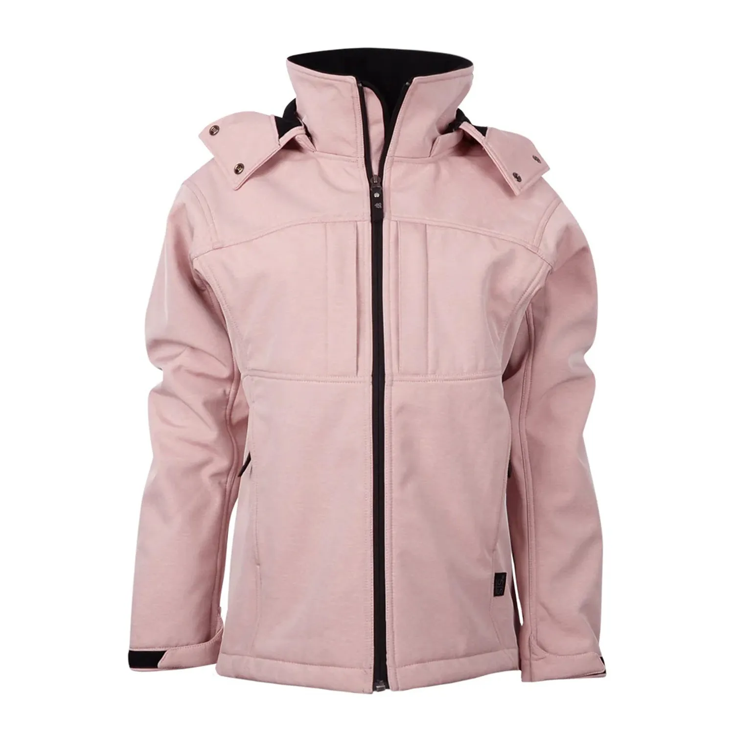STS Ranchwear Womens Weston Blush Poly/Spandex Softshell Jacket Morning Ready