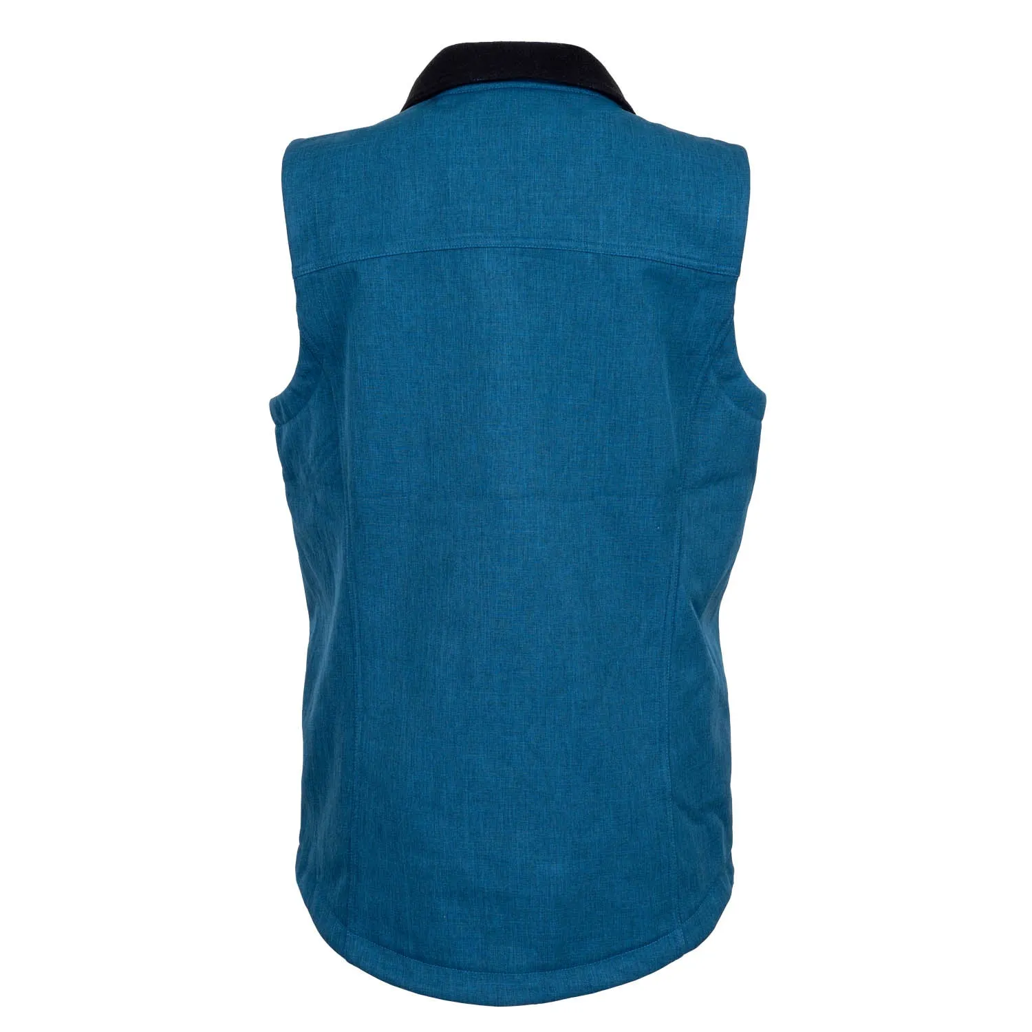Active Days STS Ranchwear Womens Weston Teal Poly/Spandex Softshell Vest