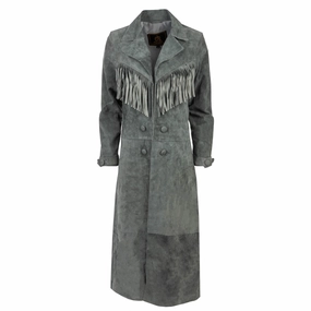 STS Ranchwear Womens Vivie Fog Suede Leather Jacket Smooth Comfort Elegant Bold Look STS Ranchwear Womens Vivie Fog Suede Leather Jacket