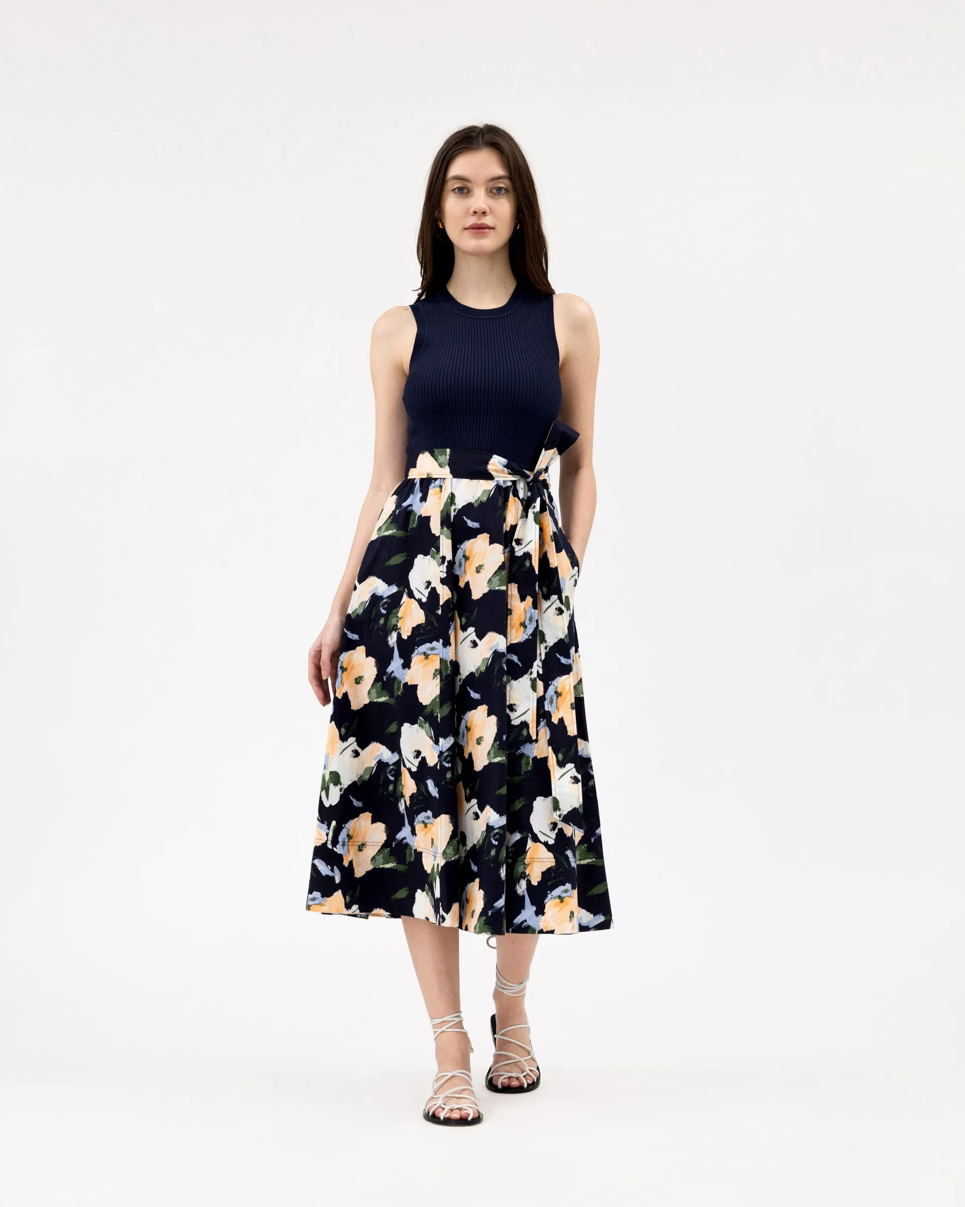 Bold Patterns Flexible Cut Devon Dress