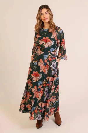 Stylish Dressing Slow Motion Millie Dress in Green Street Style Office Layer Slow Motion Millie Dress in Green