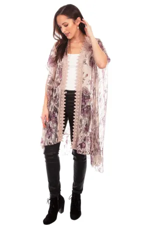 Stylish Fit Scully Womens Cafe Nylon Printed Lace Duster Scully Womens Cafe Nylon Printed Lace Duster Lifestyle Piece Wearable Piece