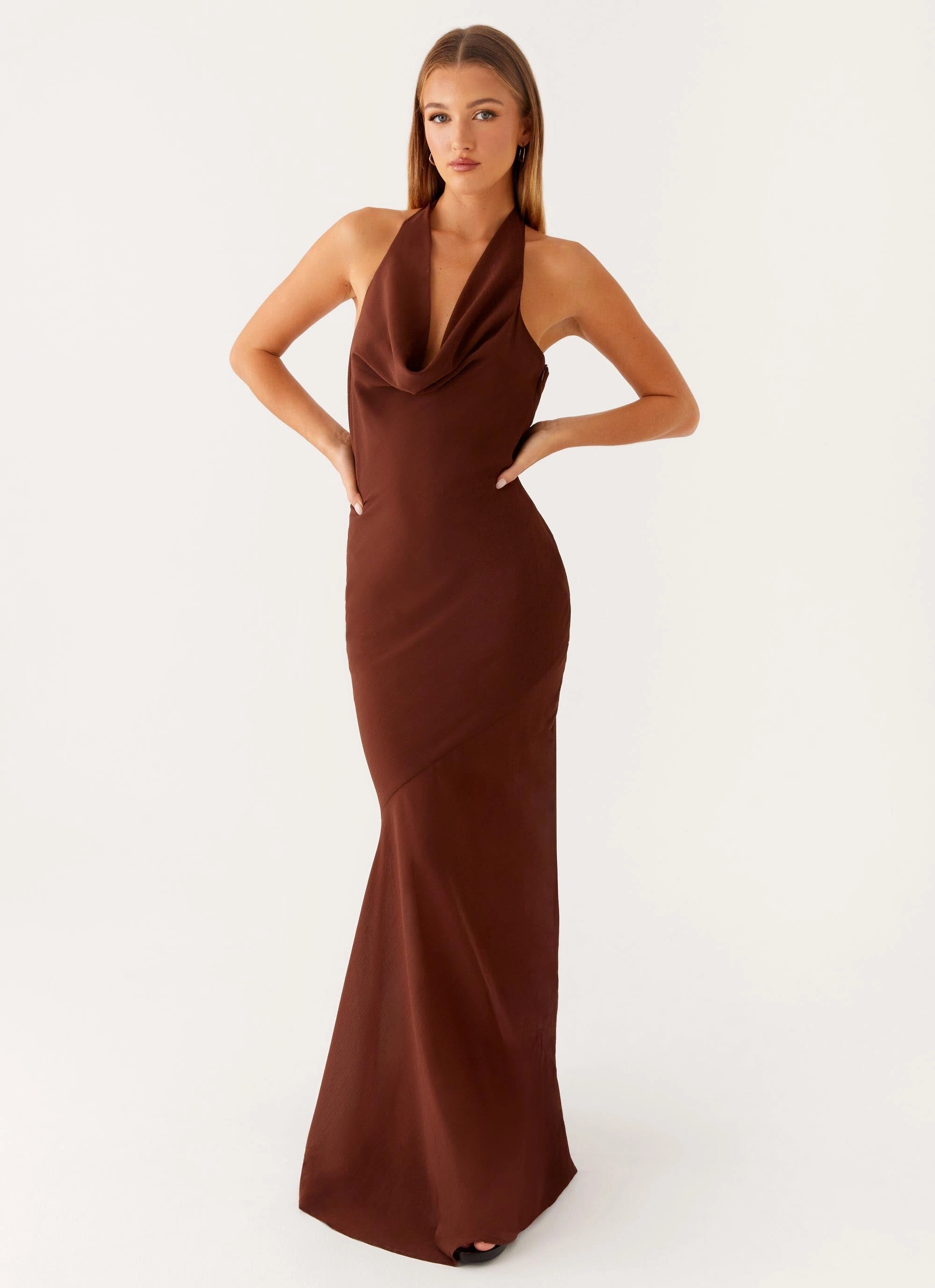 Sullivan Maxi Dress - Chocolate All Fit Style