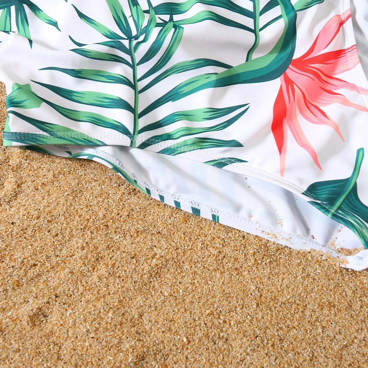 Summer Floral Breeze Family Matching Swimsuit