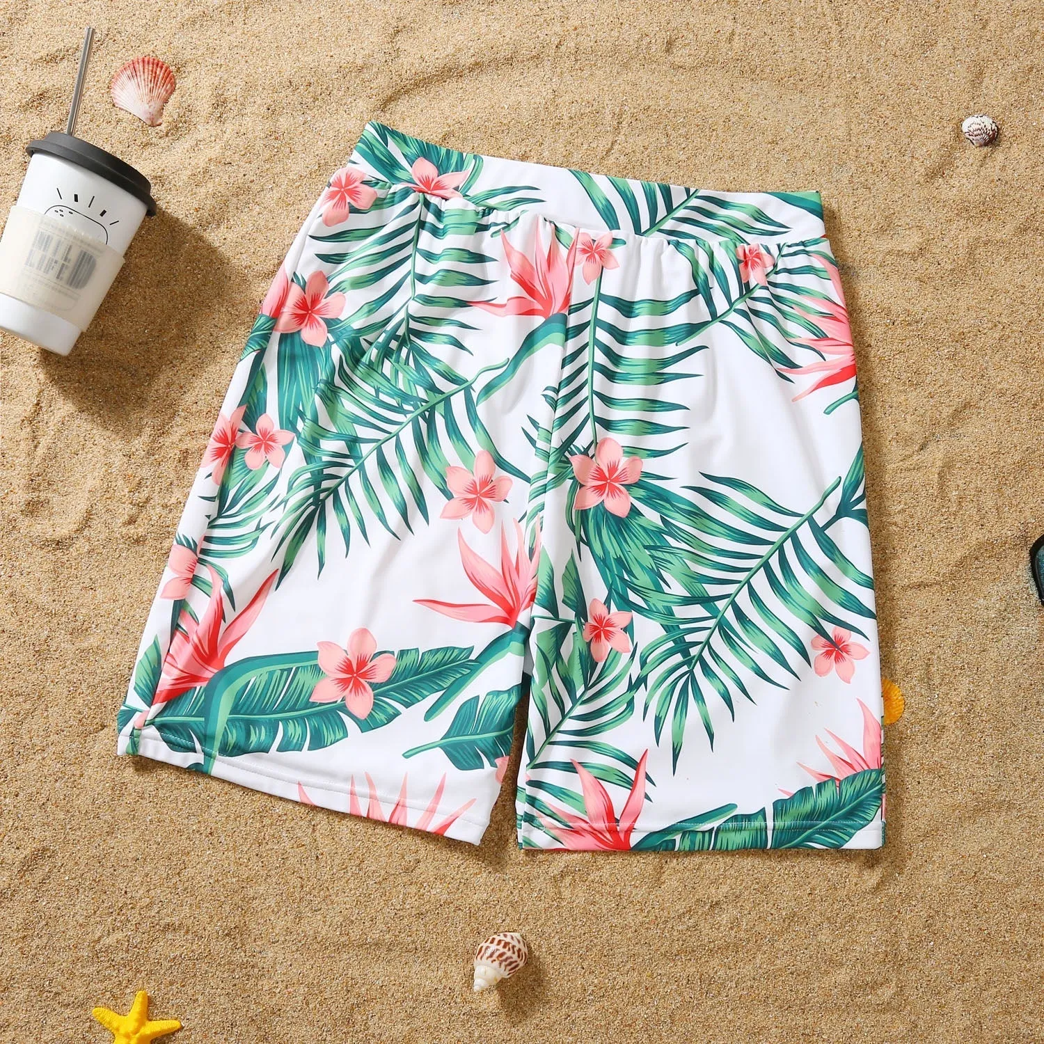 Summer Floral Breeze Family Matching Swimsuit