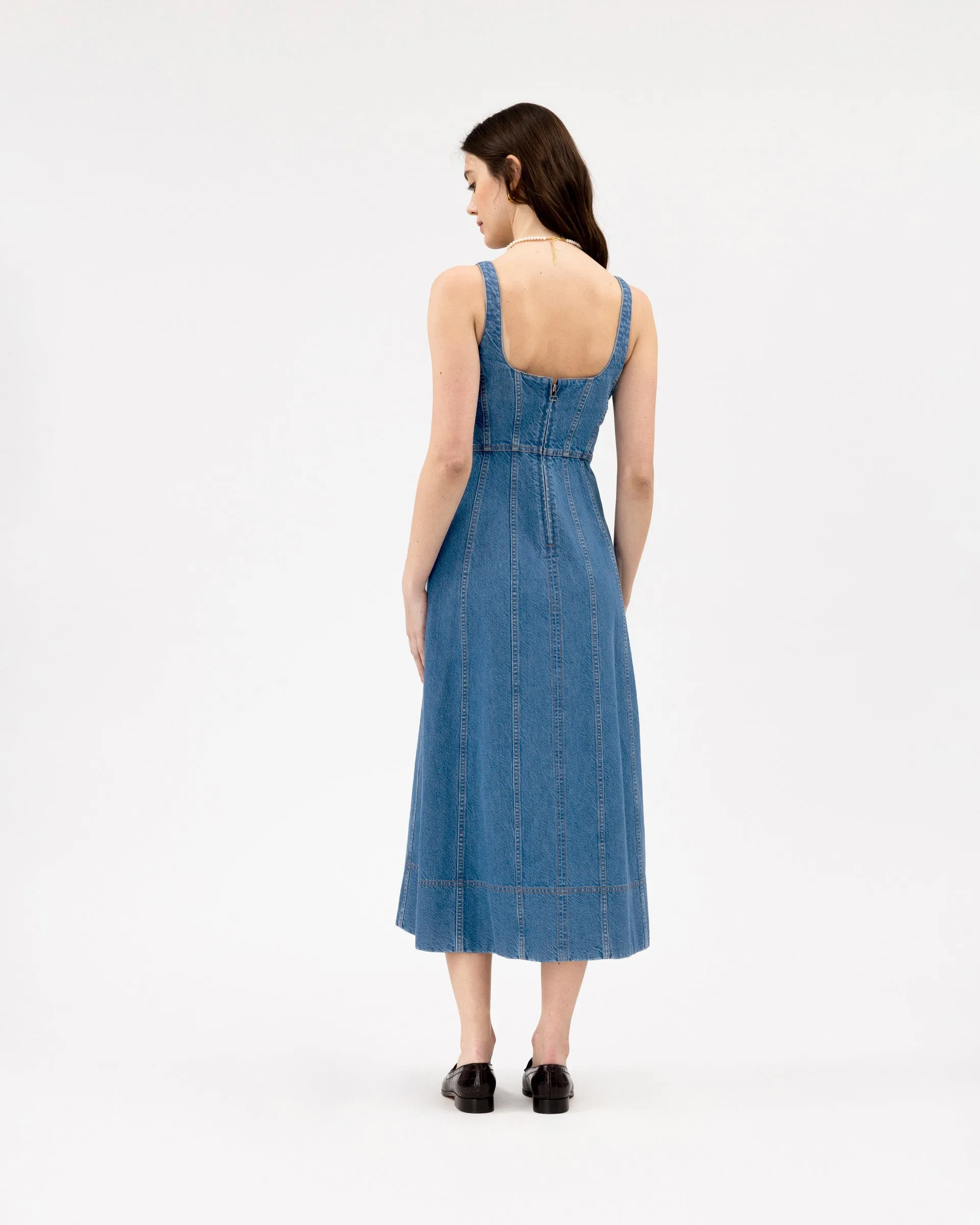 Sleek long-sleeve dress Happy Scent Felicity Dress