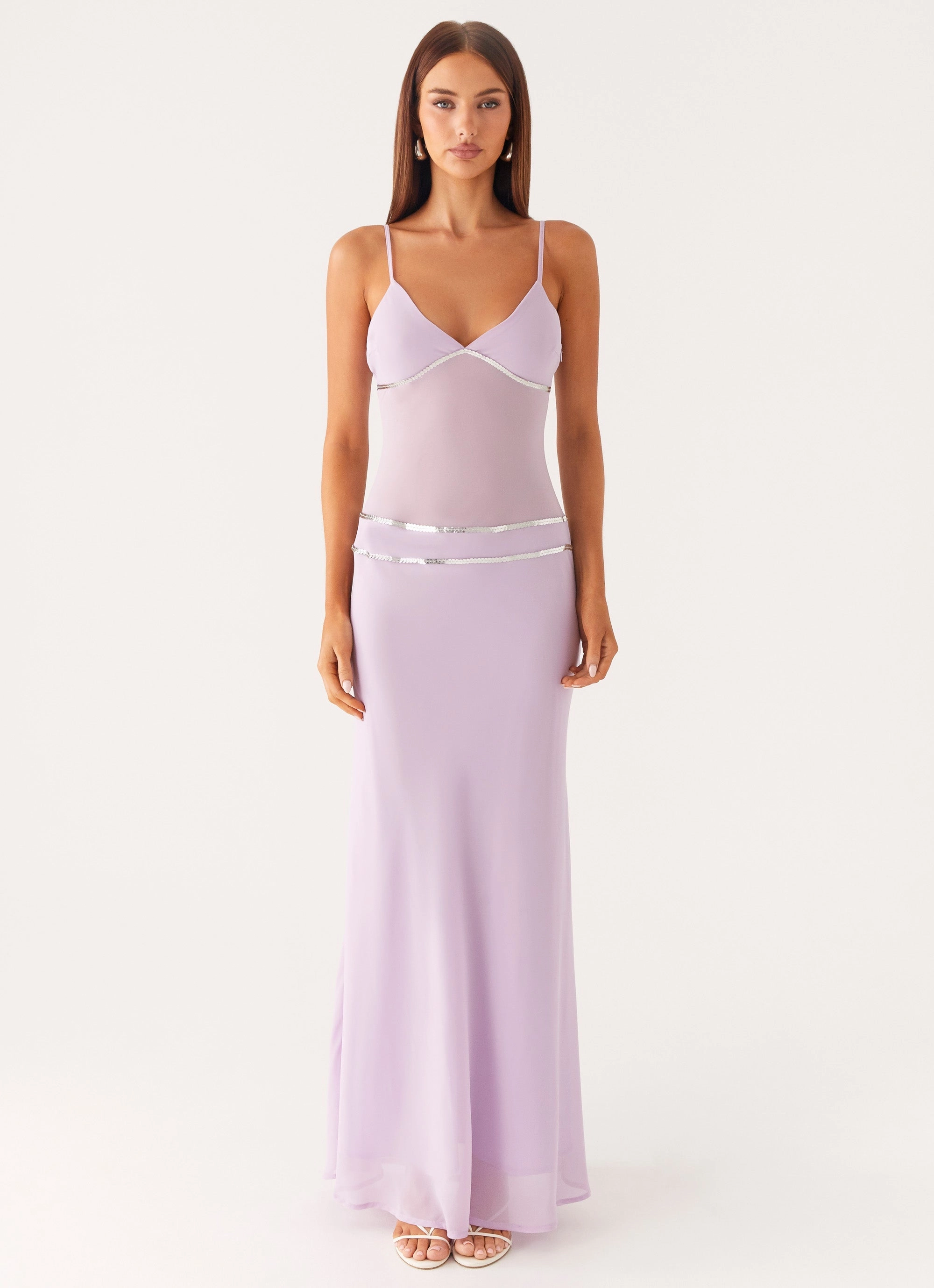 Sweet On You Maxi Dress - Lavender Soft Weave Bold Movement