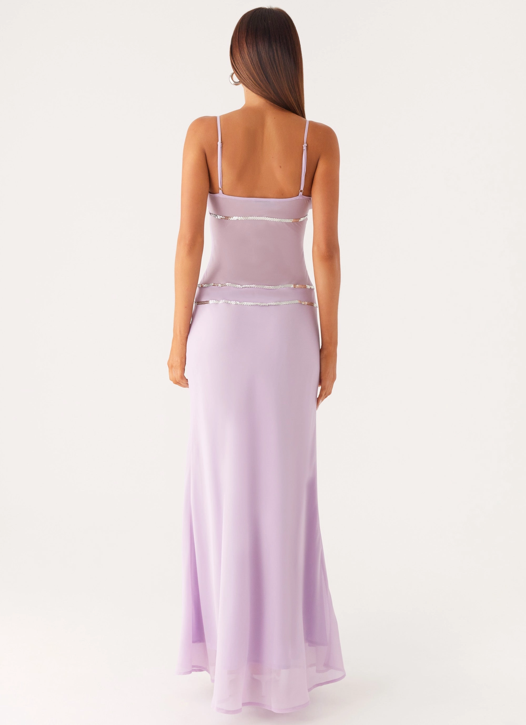 Versatile Cut Urban Motion Sweet On You Maxi Dress - Lavender