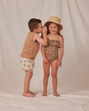 Swim Trunk || Leopard - LAST 0/3M & 12/18M