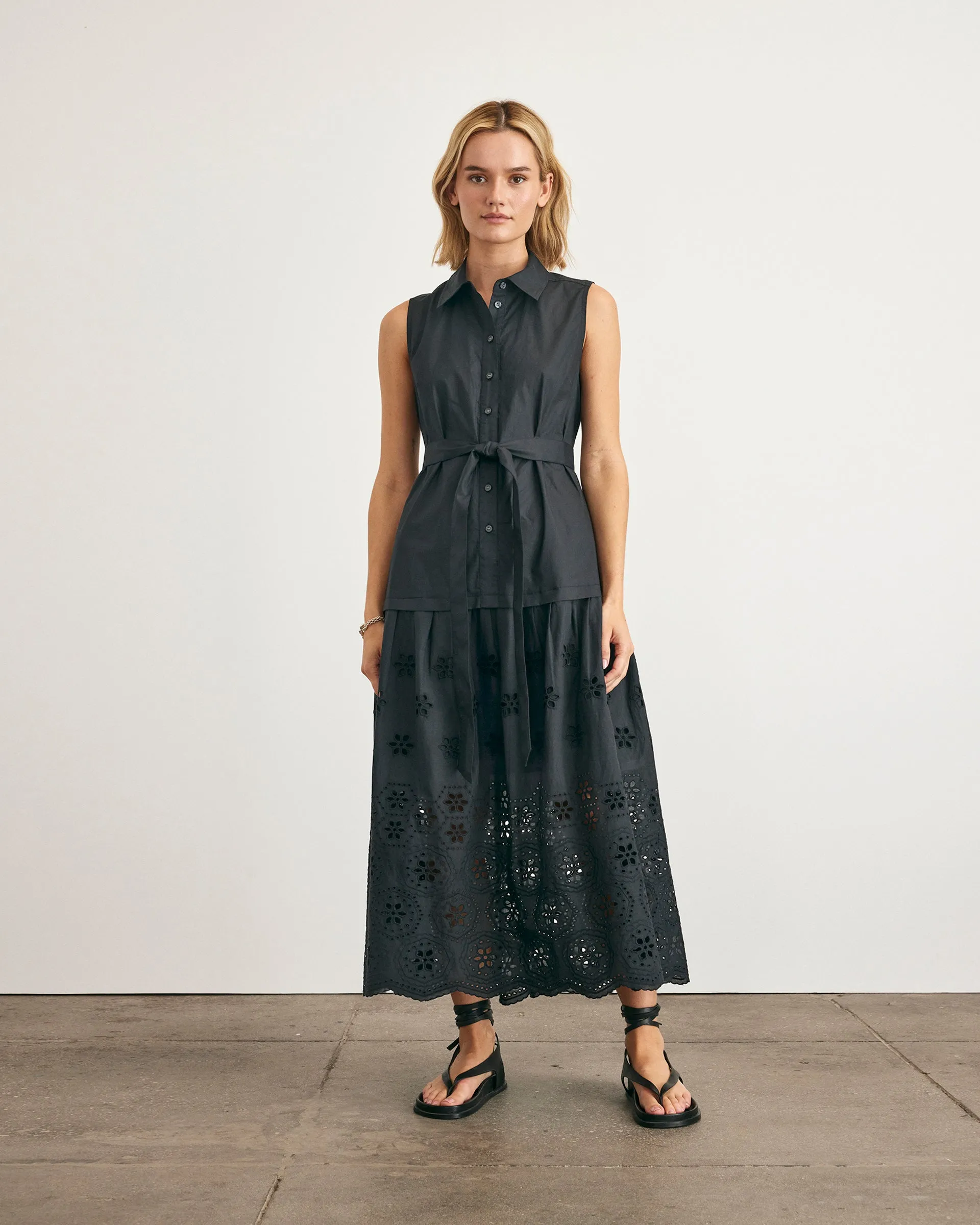 Bailey Dress Sheer-Overlay