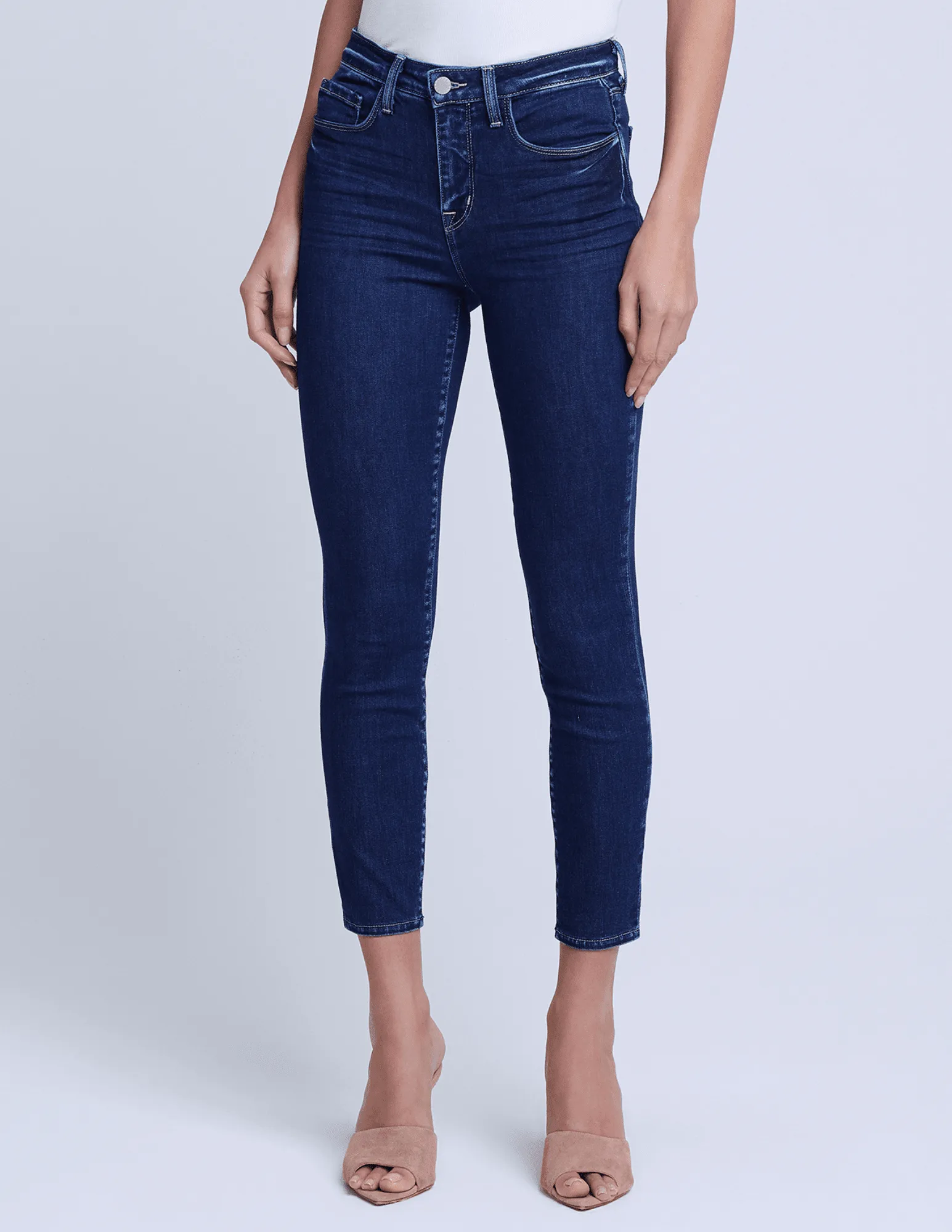 L??AGENCE Margot High Rise Skinny Jeans In 4am Slim Sunny Vibes Festival Outfit Any Time Wear