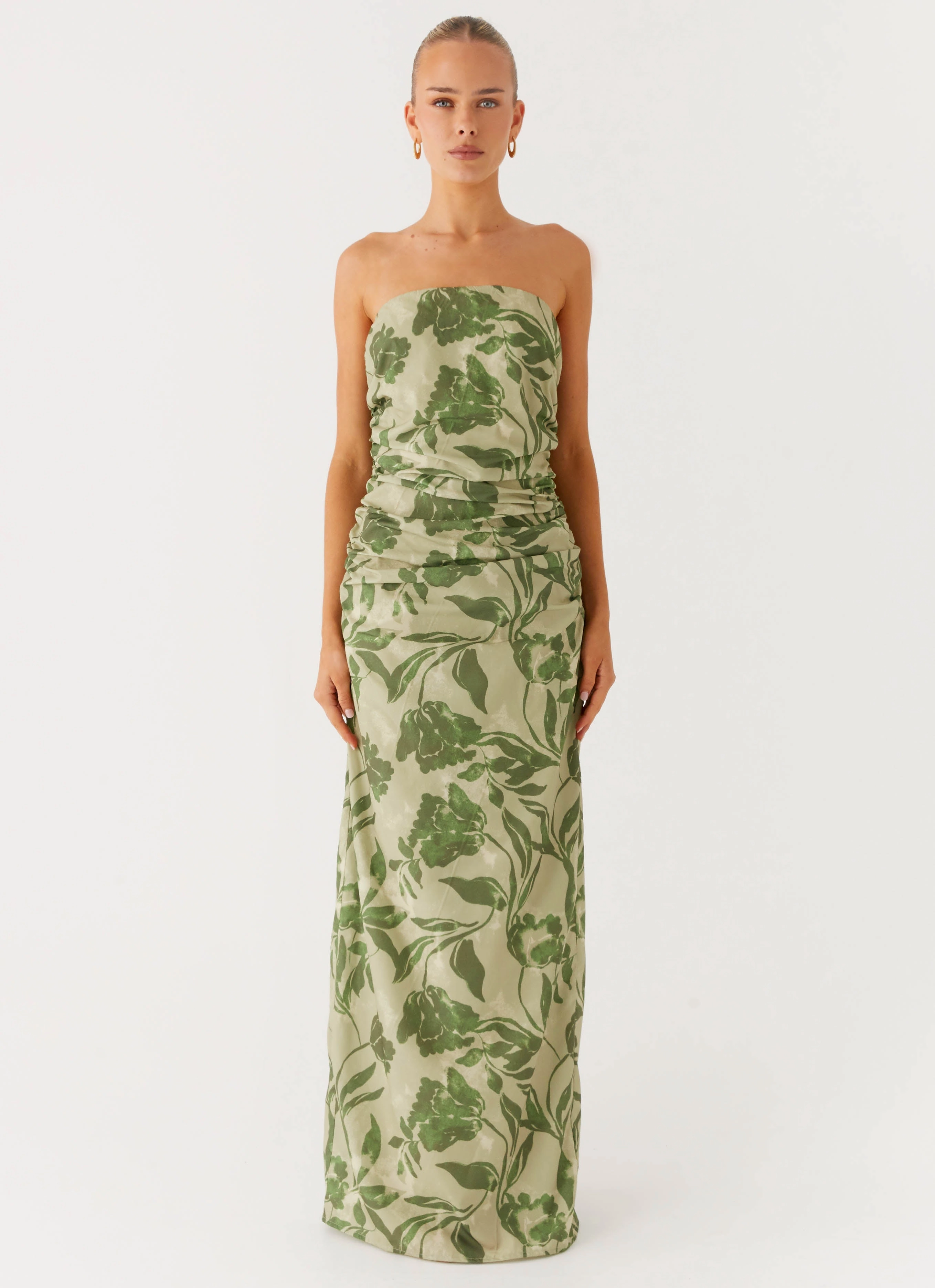 Relaxed day dress Sirrah Maxi Dress - Jade Fern
