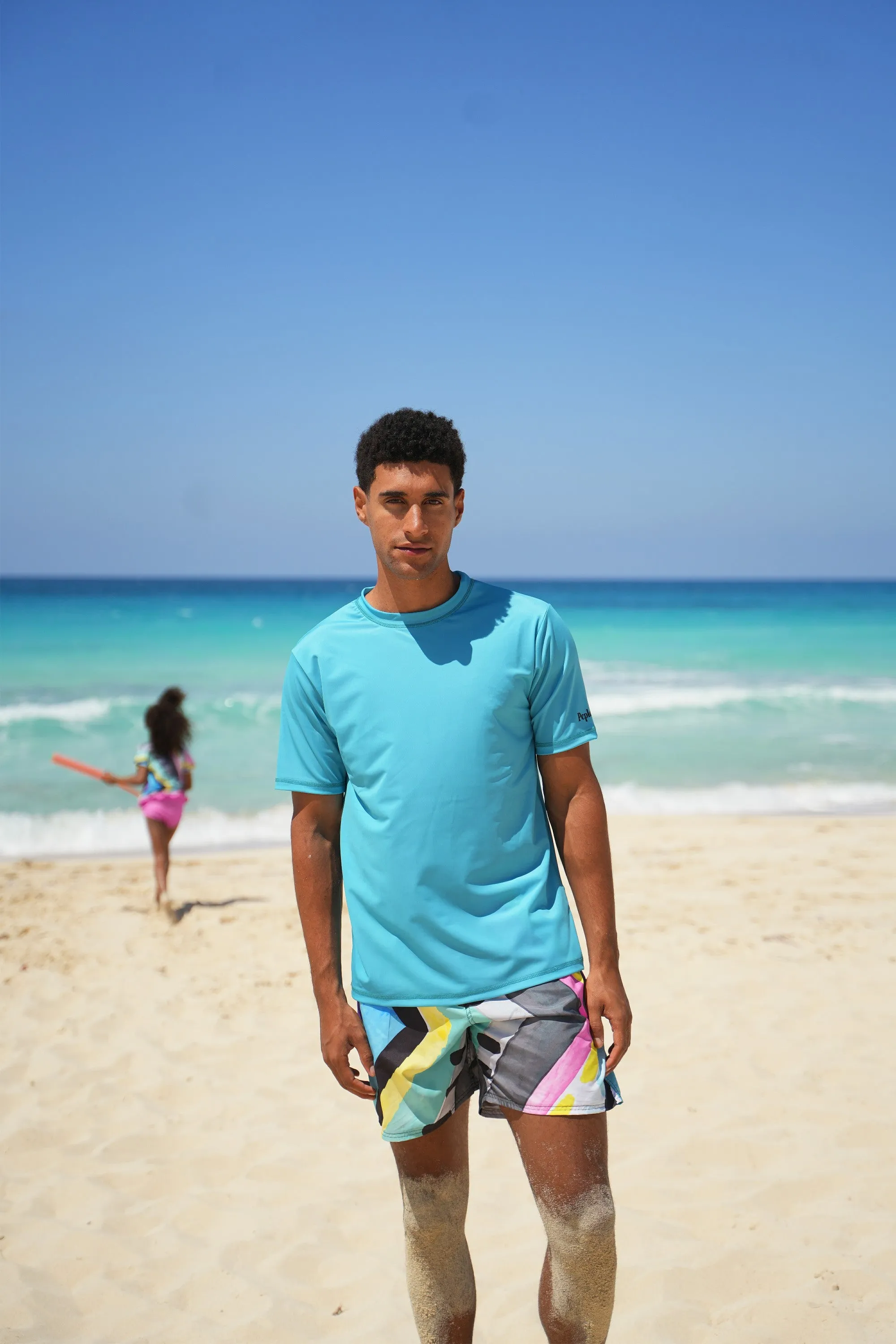 Teal Men's Rashguard