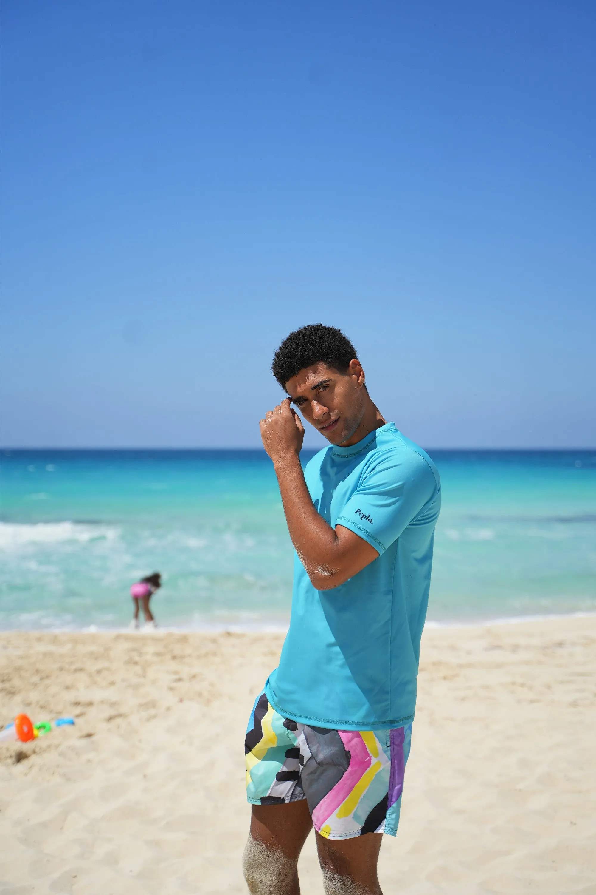 Teal Men's Rashguard