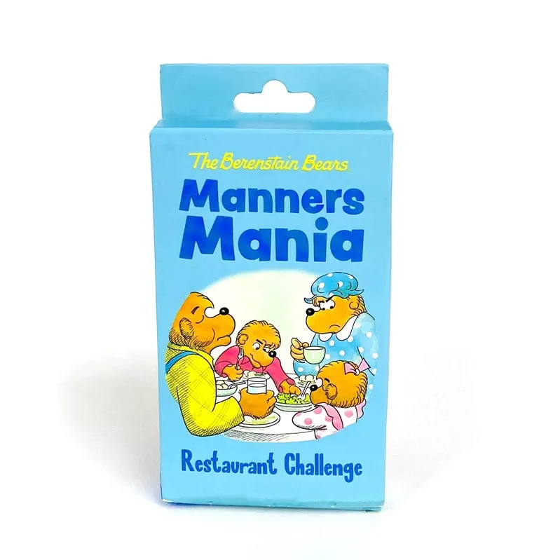 The Berenstain Bears Manners Mania Restaurant Challenge
