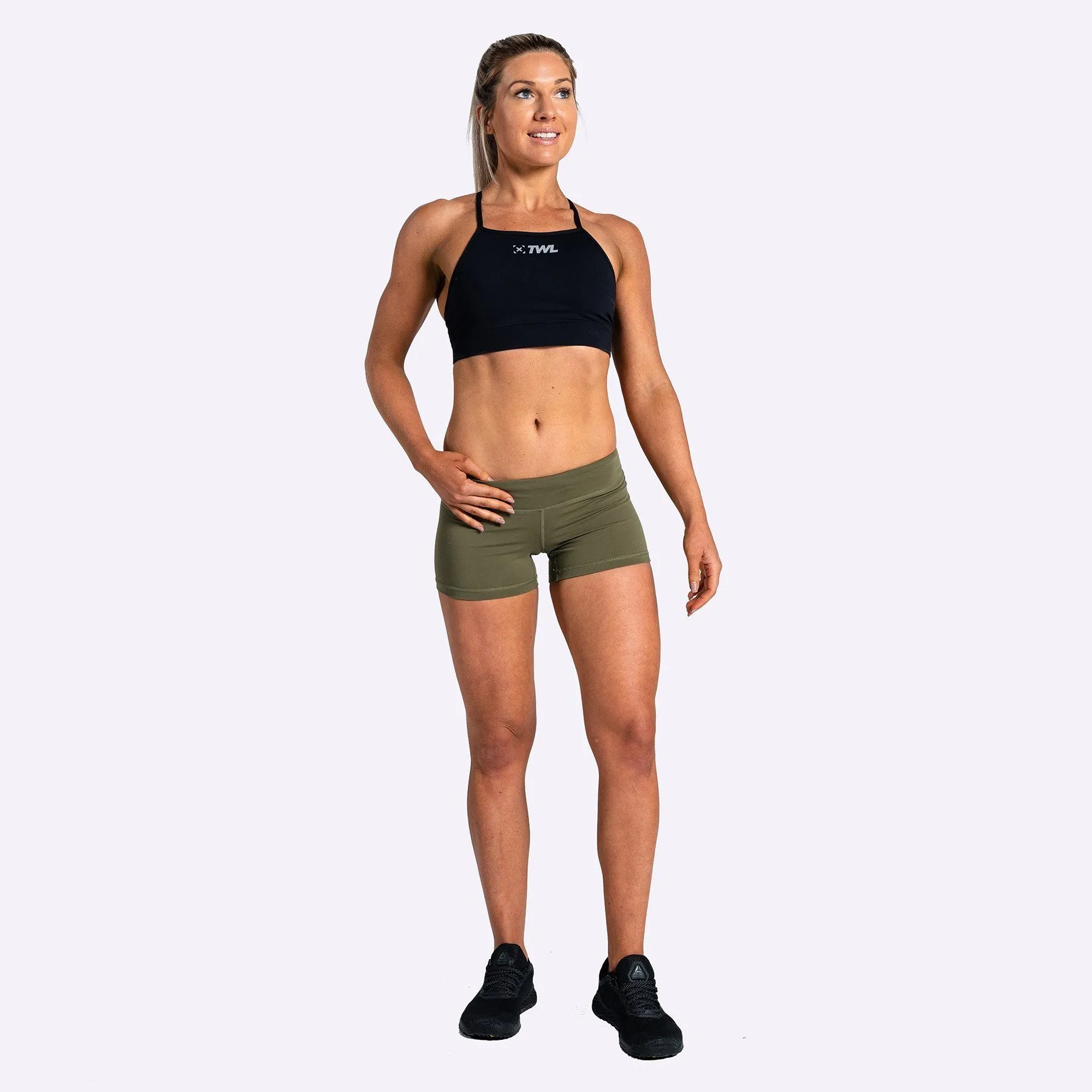 The WOD Life - Women's Balance Shorts - Khaki