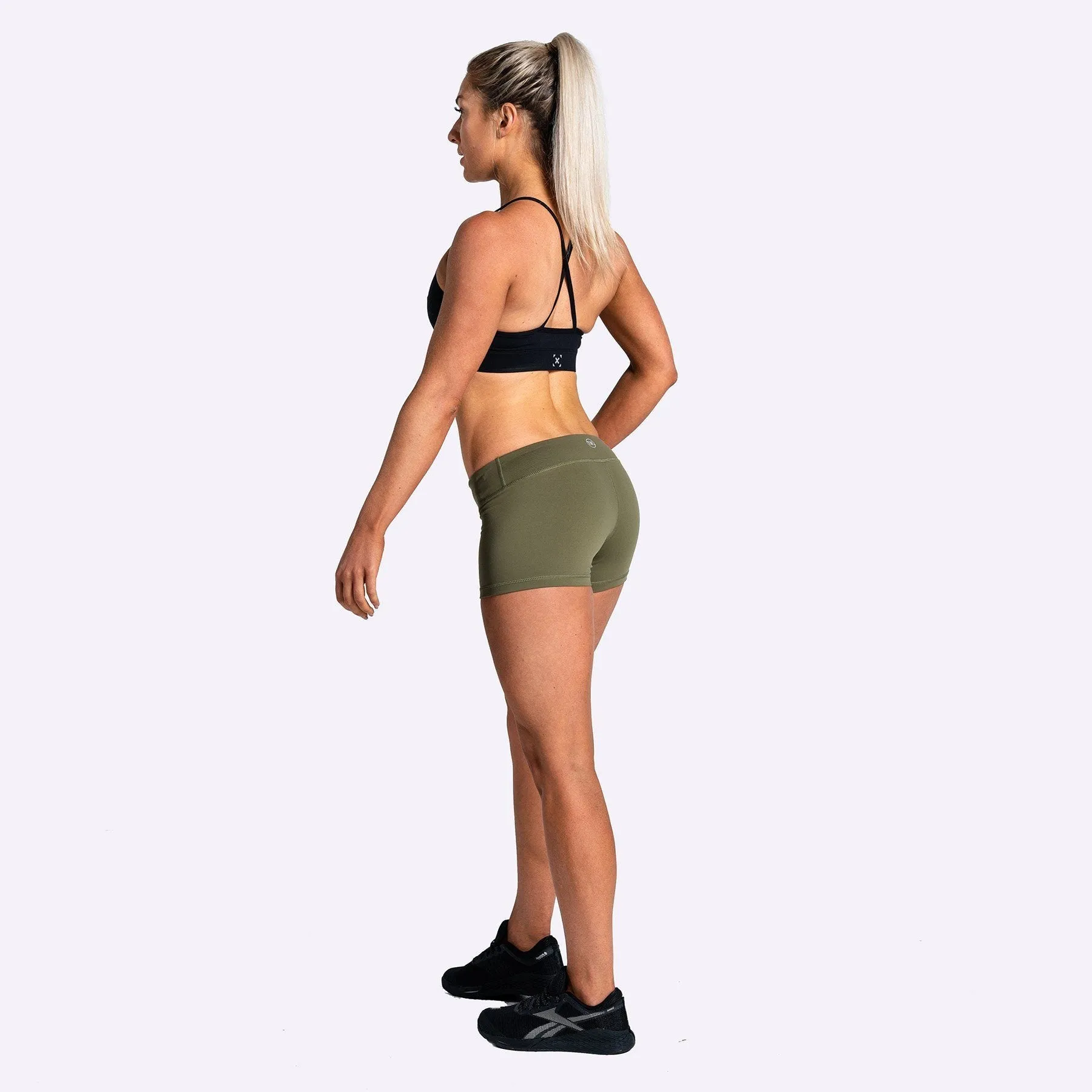The WOD Life - Women's Balance Shorts - Khaki