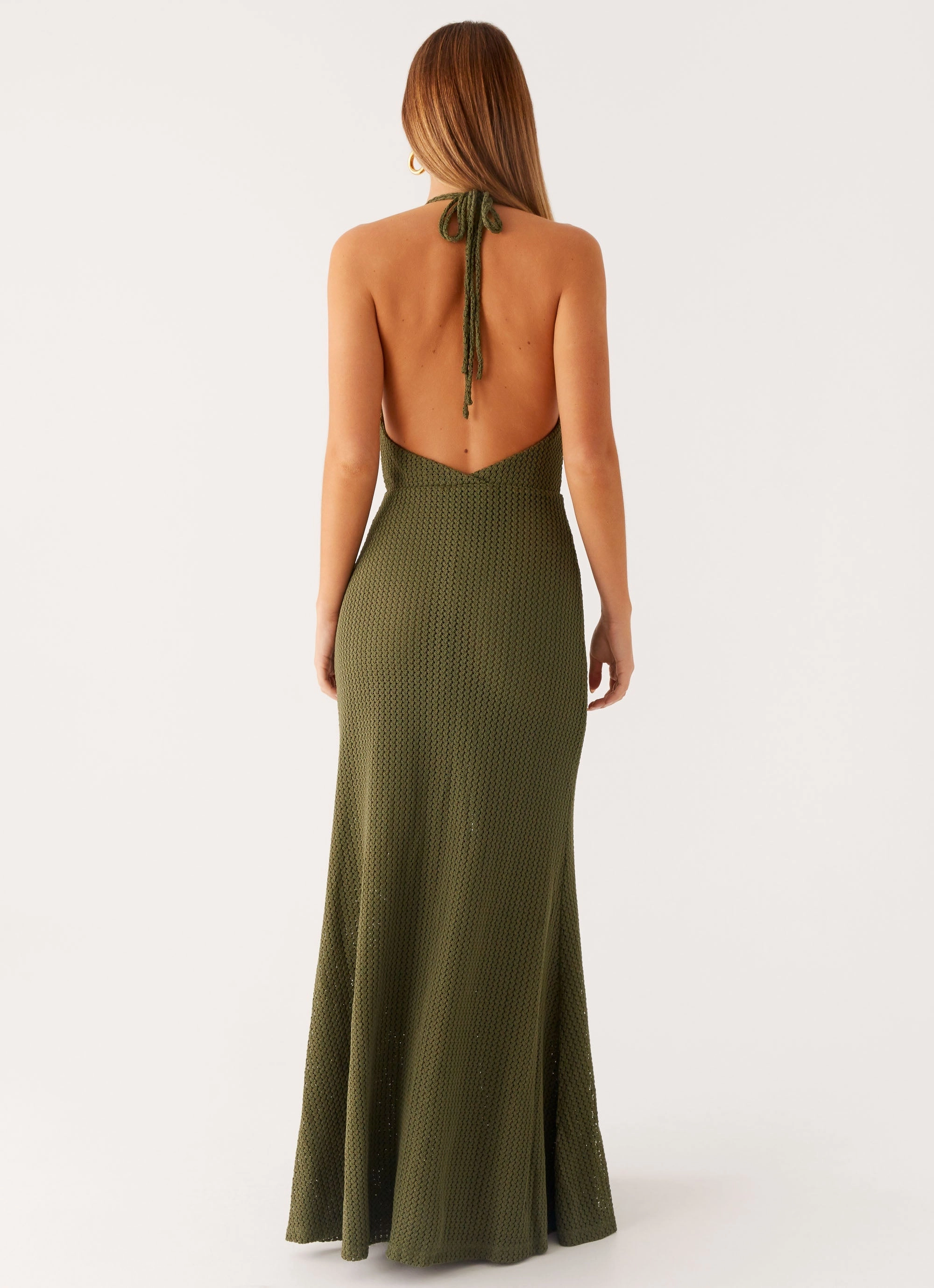Visual Balance Mood Glow Thora Maxi Dress - Olive