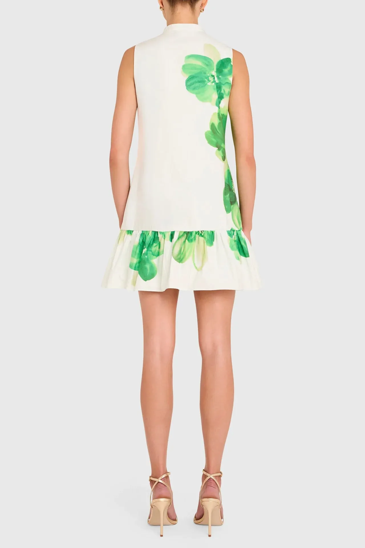 Carol Dress in Sendai Print Zip Ease