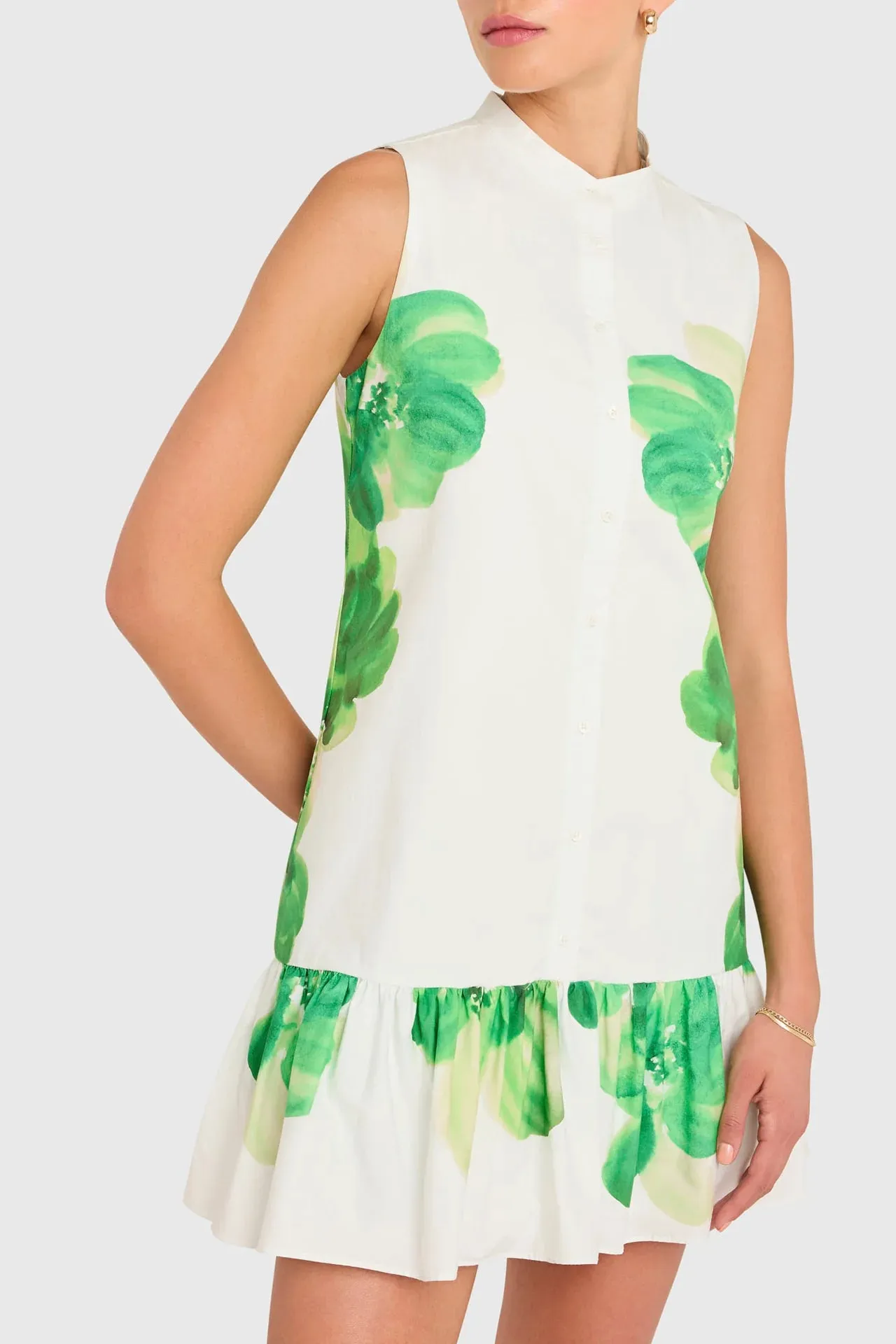 Grace Vibe Gloss Finish Carol Dress in Sendai Print