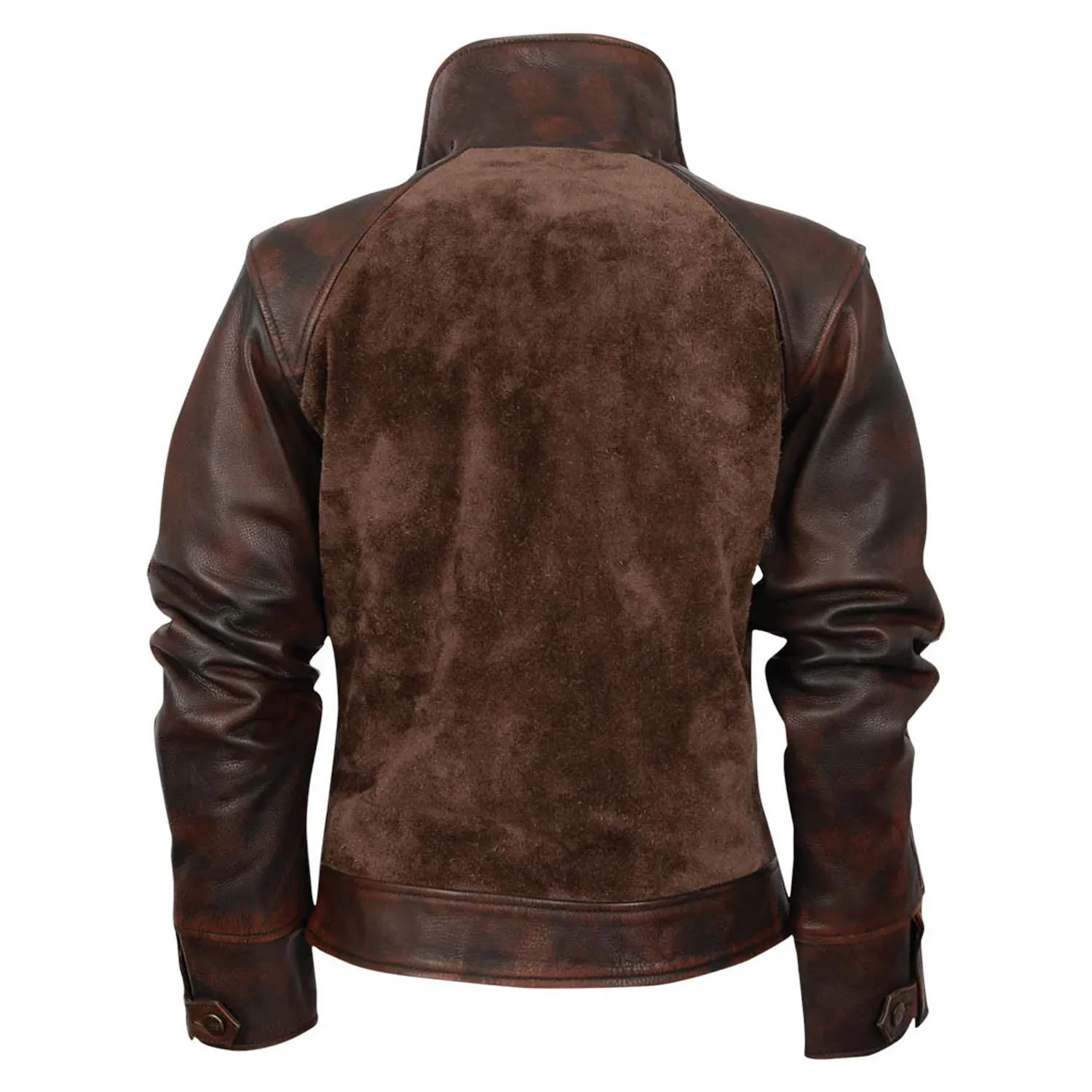 STS Ranchwear Womens The Vanity Cherry Chocolate Leather Jacket Comfy Waist