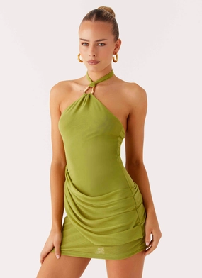 Timeless Comfort Fit Henrietta Mini Dress - Citrus Henrietta Mini Dress - Citrus Neutral Feel