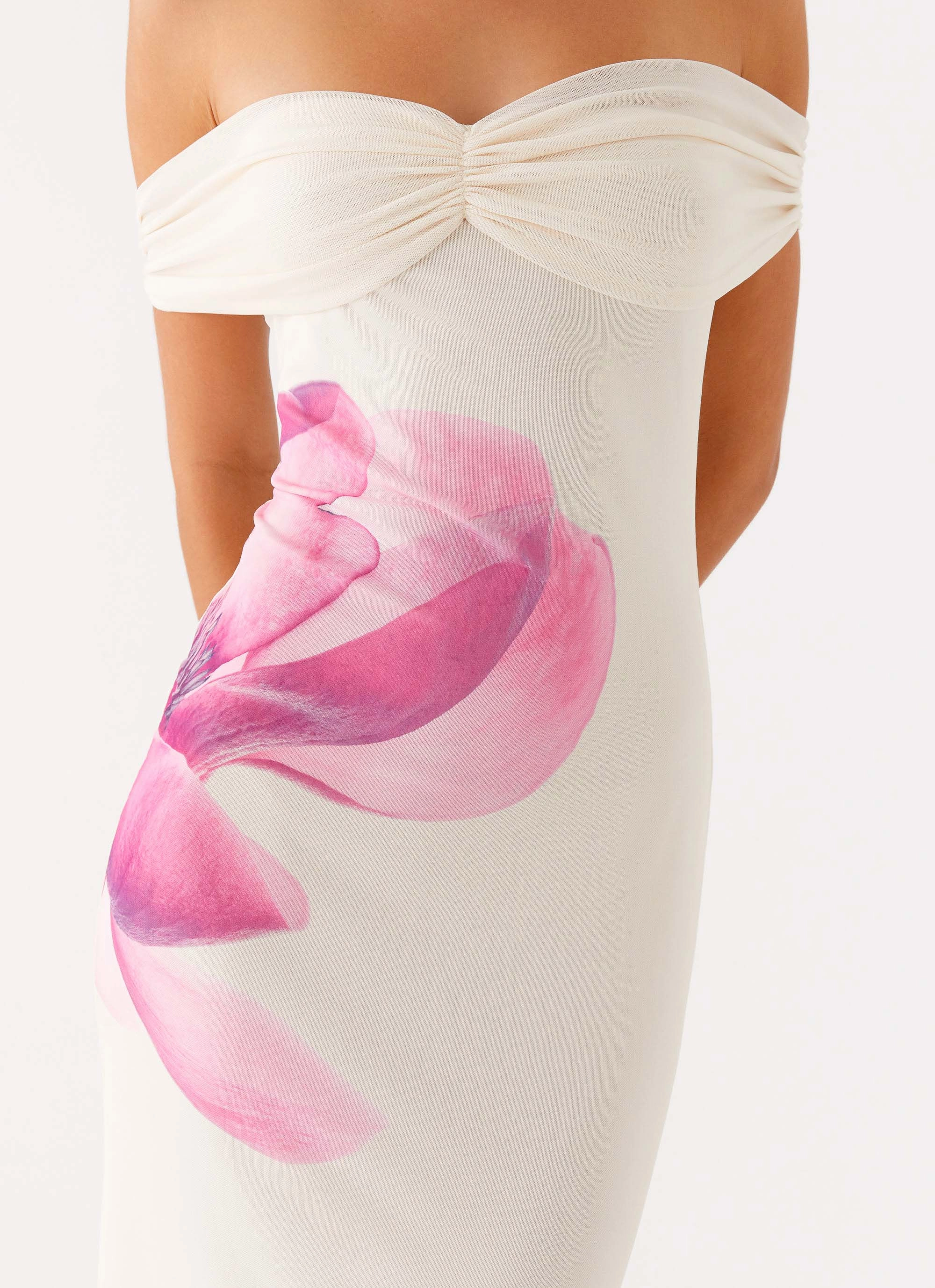 Minimal Core Madeira Maxi Dress - Ivory