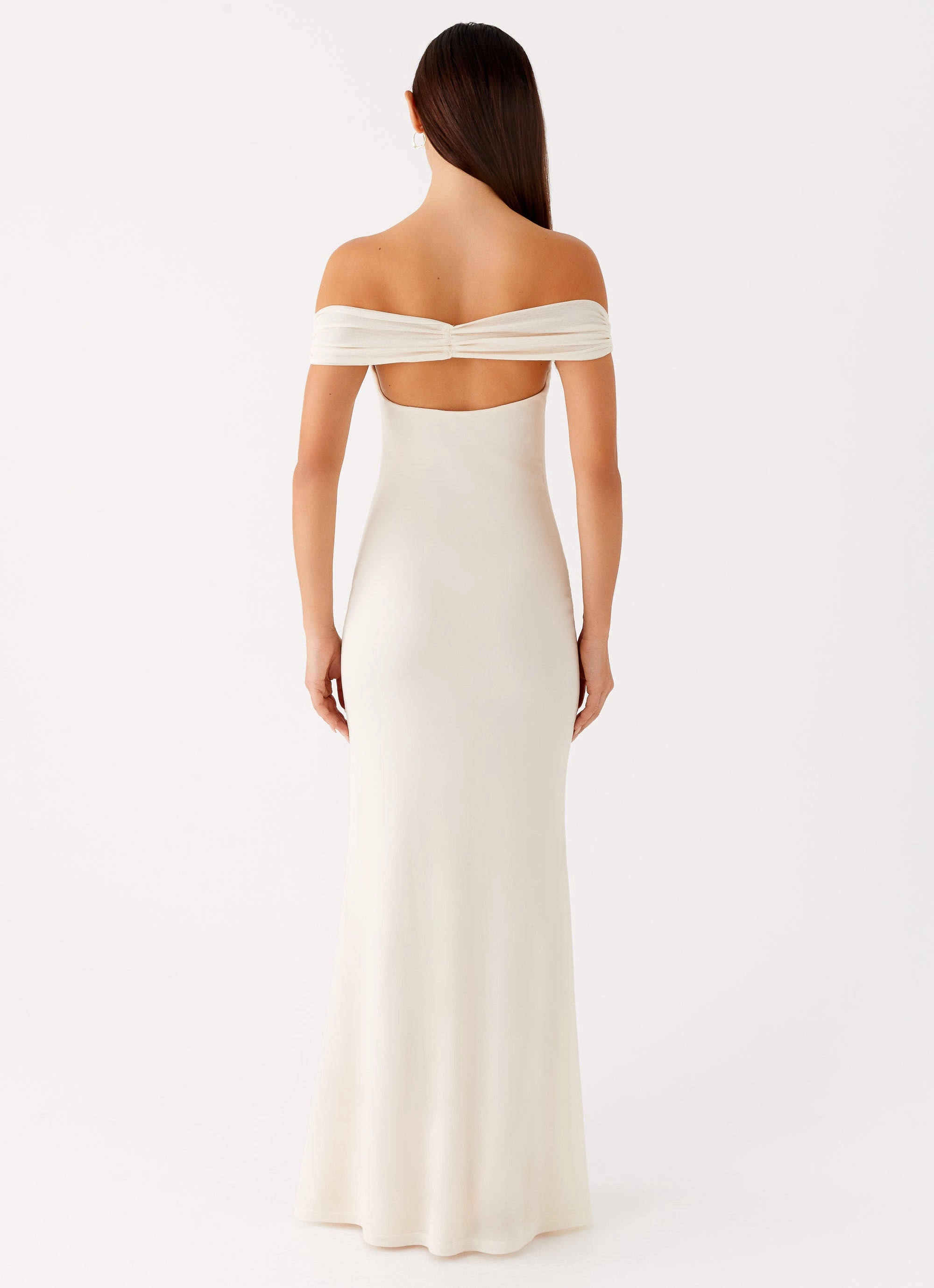 Madeira Maxi Dress - Ivory Simple yet chic gown Travel Vibe